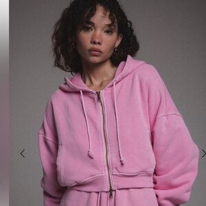 Elwood Babydoll Cropped Hoodie